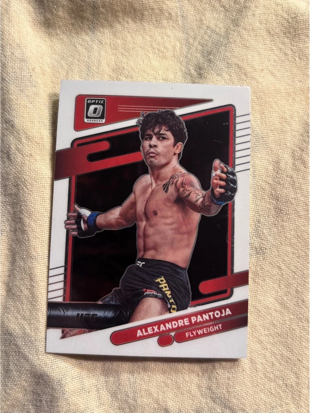 2022 Panini Donruss Optic UFC Alexandre Pantoja Flyweight #